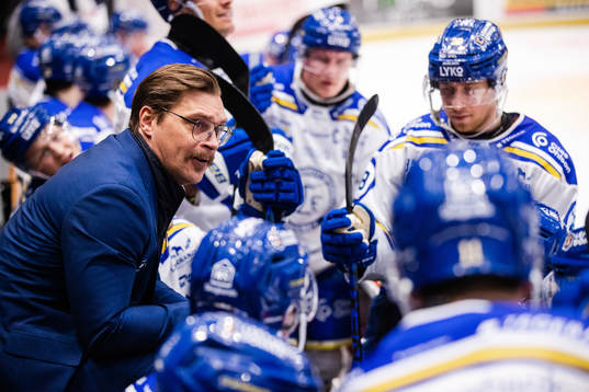 Leksands tränare Björn Hellkvist