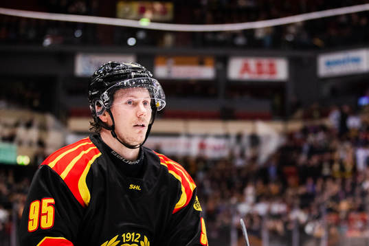Brynäs Nick Olesen jublar