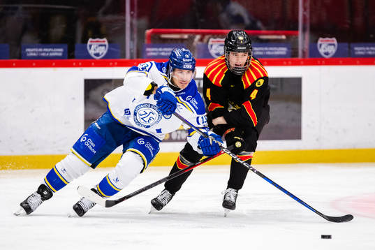 Leksands Jon Knuts och Brynäs Theo Lindstein