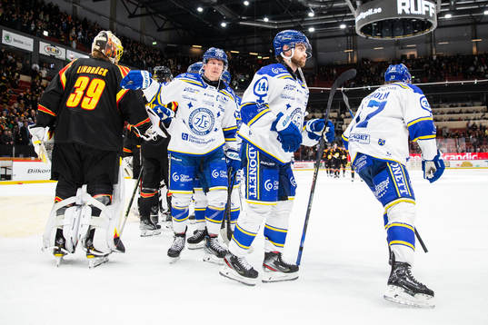 Leksands Patrik Zackrisson och Oskar Lang deppar