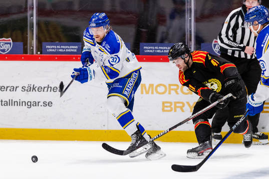 Leksands Anton Lindholm och Brynäs Greg Scott