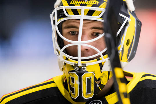 Västerås målvakt Ian Blomquist