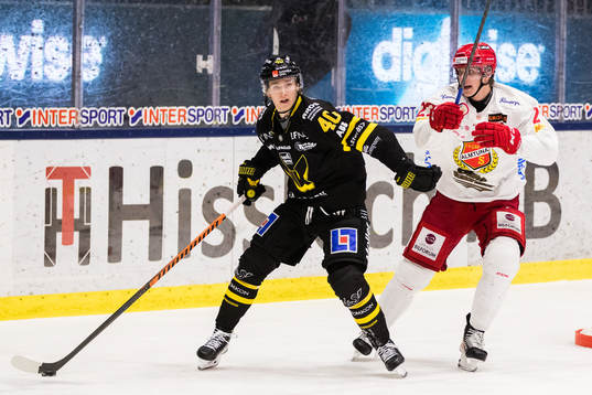 Västerås Isak Skedung och Almtunas Hugo Blixt