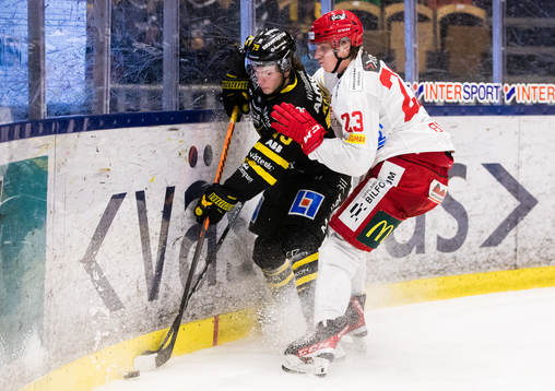 Västerås Gabriel Kangas och Almtunas Hugo Blixt
