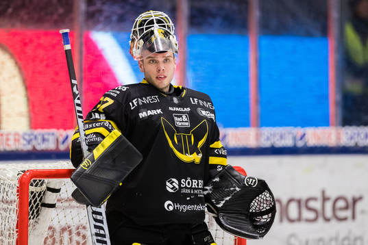 Västerås målvakt Johan Gustafsson