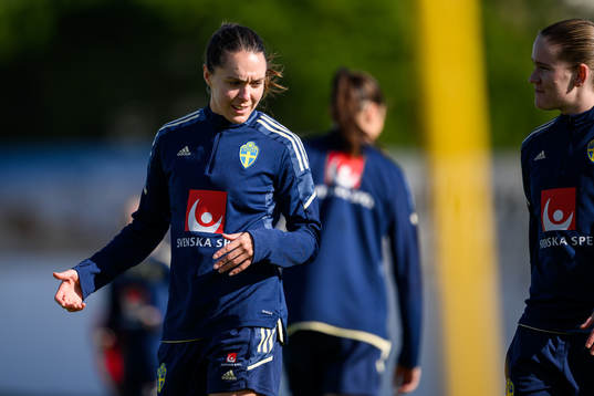 Felicia Rogic of the Swedish women's national football team