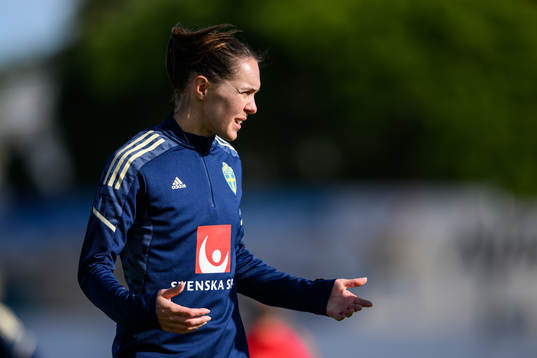 Felicia Rogic of the Swedish women's national football team