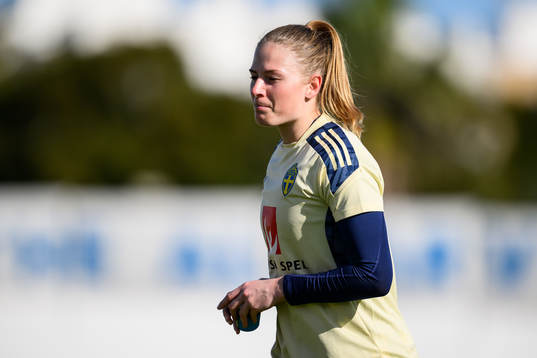 goalkeeper Tove Enblom of the Swedish women's national