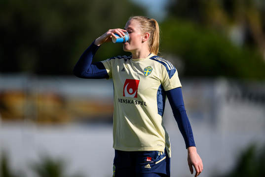 goalkeeper Tove Enblom of the Swedish women's national