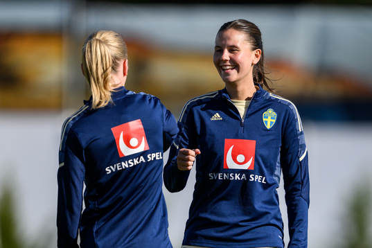 Josefin Harrysson of the Swedish women's national football