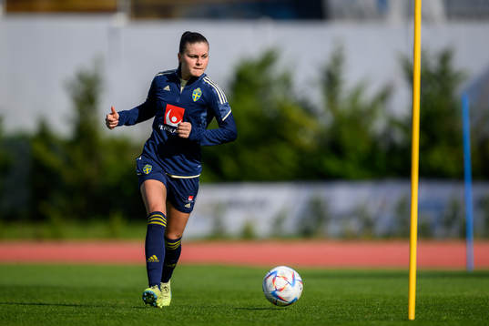 Hanna Wijk of the Swedish women's national football team at