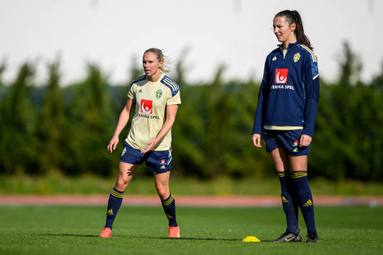 Jonna Andersson of the Swedish women's national football