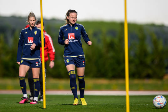 Matilda Vinberg of the Swedish women's national football