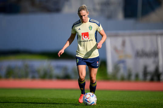 Jonna Andersson of the Swedish women's national football