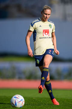 Jonna Andersson of the Swedish women's national football