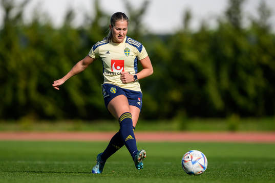 Felicia Saving of the Swedish women's national football