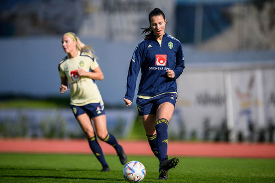 Josefin Harrysson of the Swedish women's national football
