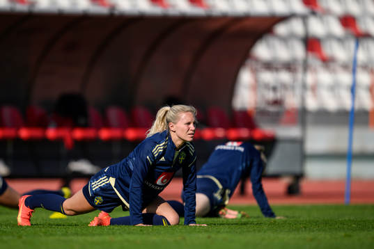 Josefin Rybrink of the Swedish women's national football