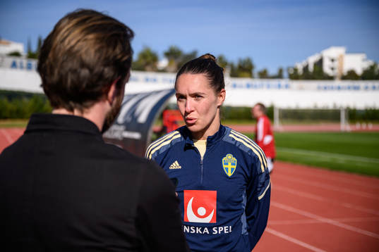 Felicia Rogic of the Swedish women's national football team