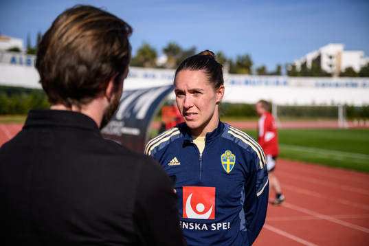 Felicia Rogic of the Swedish women's national football team