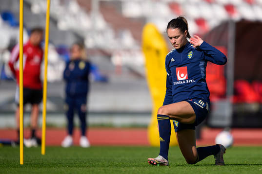 Felicia Rogic of the Swedish women's national football team