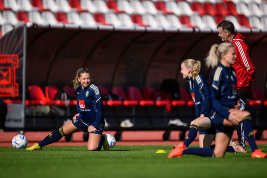 Cornelia Kapocs of the Swedish women's national football