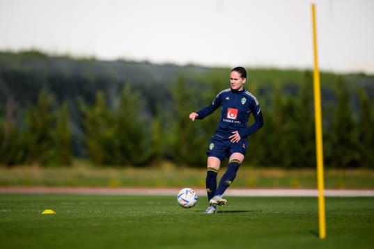 Linn Vickius of the Swedish women's national football team
