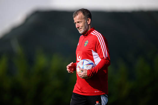 performance manager Pontus Ekblom of the Swedish women's