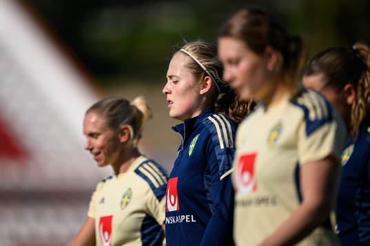 Paulina Nyström of the Swedish women's national football