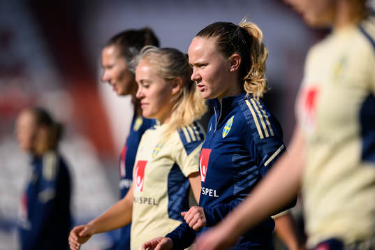 Matilda Vinberg of the Swedish women's national football