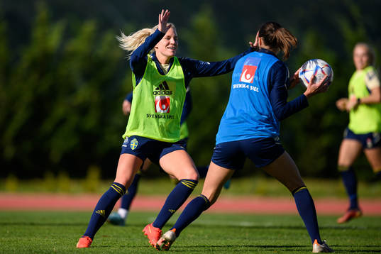 Josefin Rybrink of the Swedish women's national football