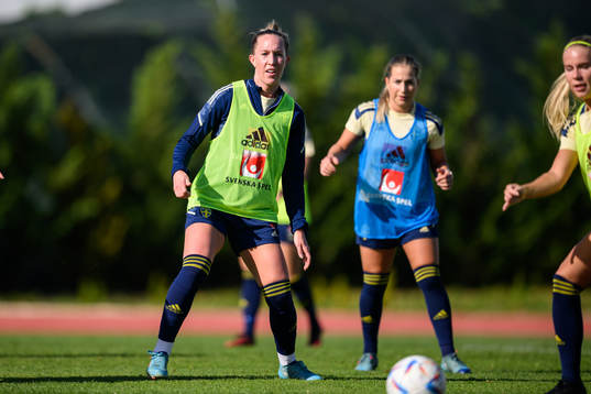 Julia Roddar of the Swedish women's national football team
