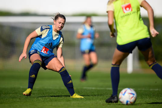 Cornelia Kapocs of the Swedish women's national football
