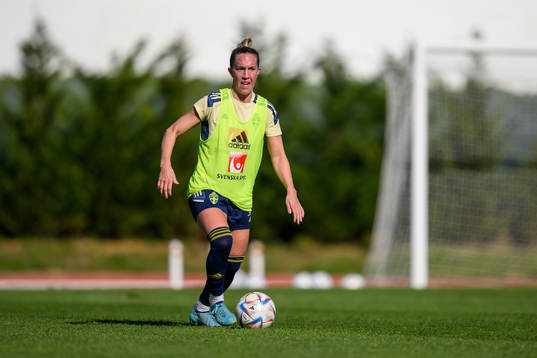 Julia Roddar of the Swedish women's national football team