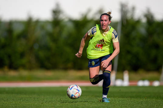 Julia Roddar of the Swedish women's national football team