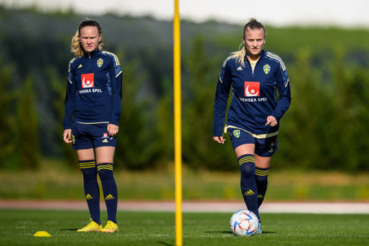 Wilma Carlsson of the Swedish women's national football