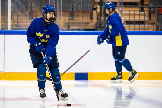 Ebba Hedqvist of Sweden at a practice session