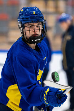 Mira Jungåker of Sweden at a practice session