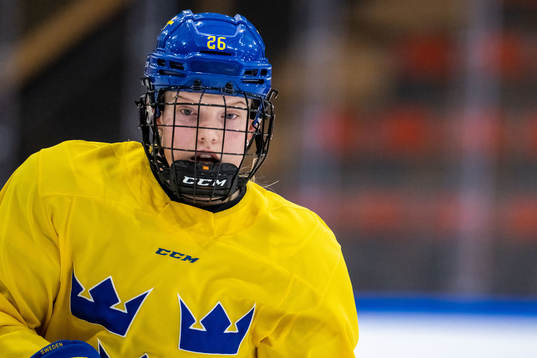 Emma Goding of Sweden at a practice session