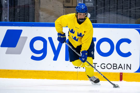 Olivia Sohrner of Sweden at a practice session