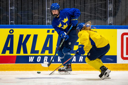 Mira Jungåker  of Sweden at a practice session