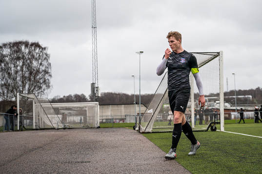 Ramlösa Södras Elliot Lundin deppar