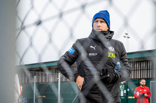 Helsingborgs tränare Mattias Lindström