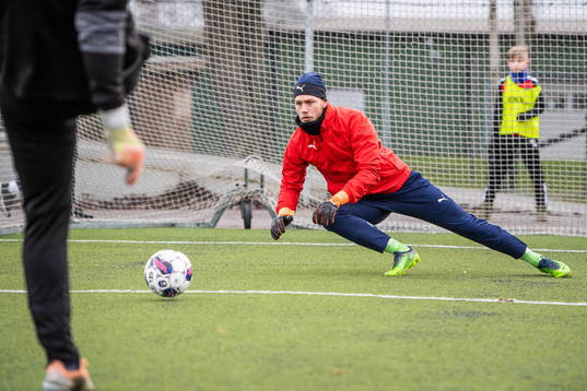 Helsingborgs målvakt Kalle Joelsson