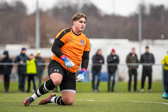 Ramlösa Södras målvakt Zackarias Åberg