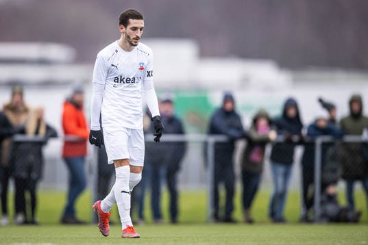 Helsingborgs Arian Kabashi deppar