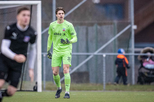 Helsingborgs målvakt Nils Arvidsson