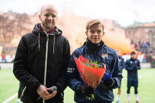 Ordförande i Balders Hage Jonathan Larsson och Isak