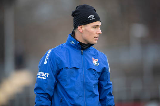Målvakt Mathias Nilsson