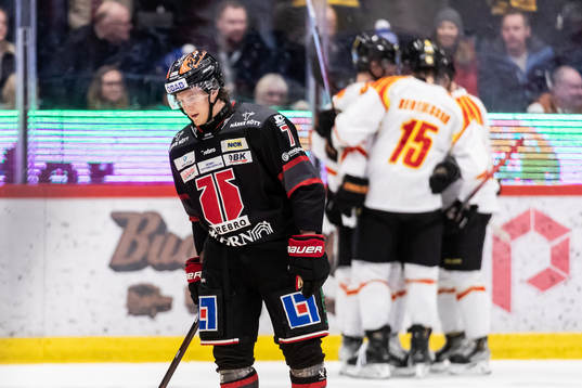 Örebros Marcus Hardegård deppar